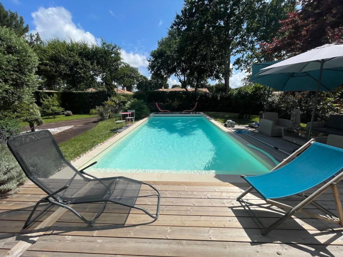 Villa Avec Piscine Andernos Les Bains Eksteriør bilde