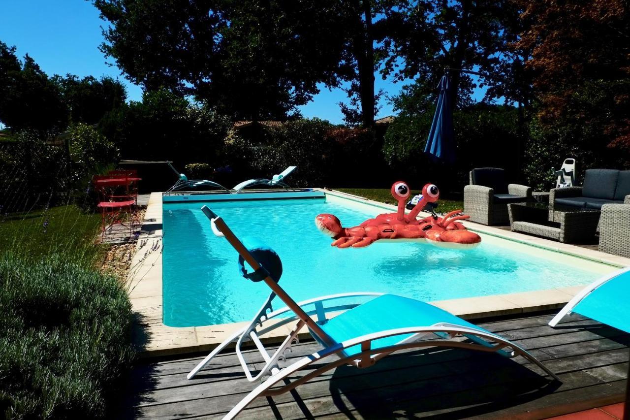 Villa Avec Piscine Andernos Les Bains Eksteriør bilde